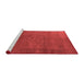 Bohemian Red Washable Rugs