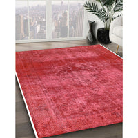 Mid-Century Modern Red Persian Rug, urb2252