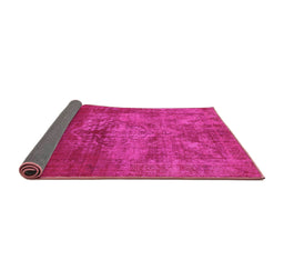 Sideview of Persian Pink Bohemian Rug, urb2252pnk