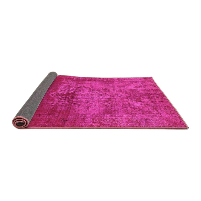 Sideview of Persian Pink Bohemian Rug, urb2252pnk