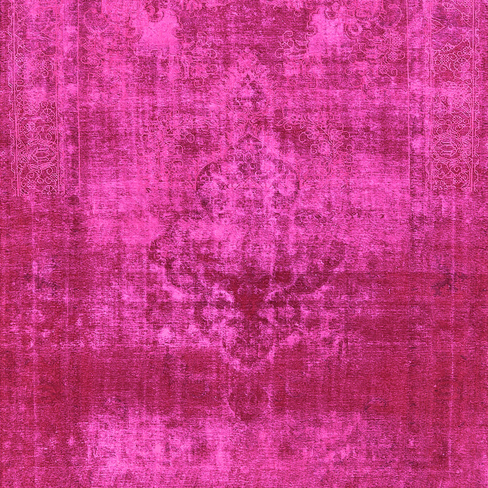 Machine Washable Persian Pink Bohemian Rug, wshurb2252pnk