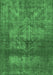 Machine Washable Persian Emerald Green Bohemian Area Rugs, wshurb2252emgrn