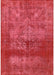 Mid-Century Modern Red Persian Rug, urb2252