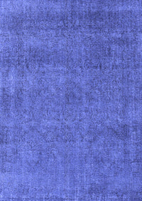 Oriental Blue Industrial Rug, urb2253blu