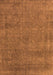 Machine Washable Oriental Orange Industrial Area Rugs, wshurb2253org