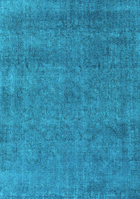 Oriental Light Blue Industrial Rug, urb2253lblu