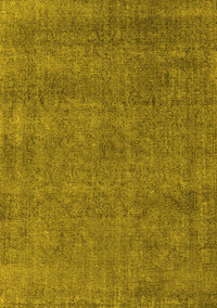 Oriental Yellow Industrial Rug, urb2253yw