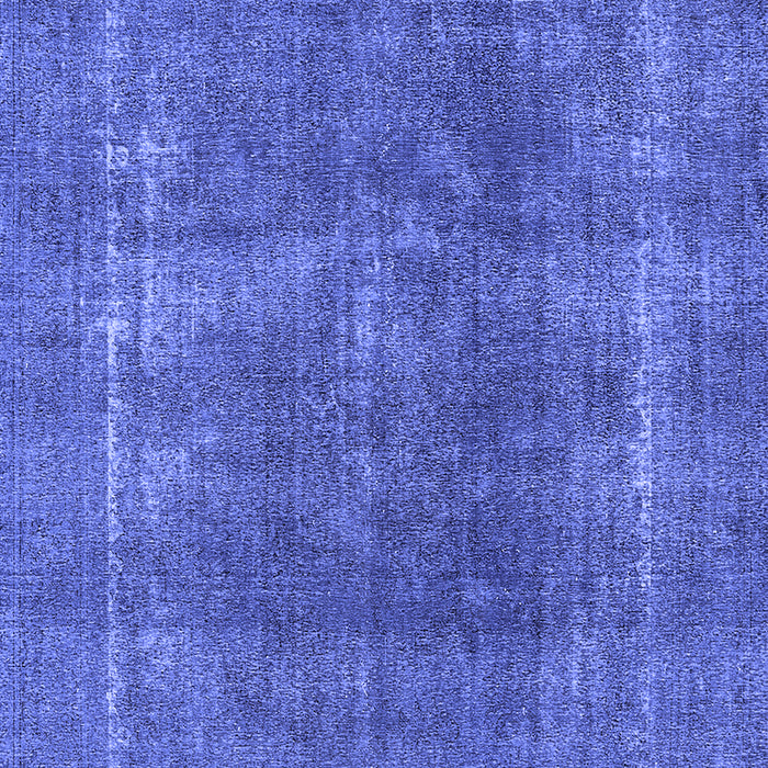 Machine Washable Oriental Blue Industrial Rug, wshurb2254blu