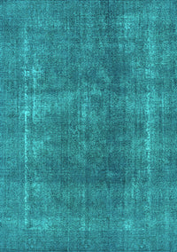 Oriental Turquoise Industrial Rug, urb2254turq