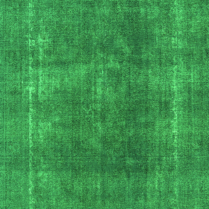 Machine Washable Oriental Green Industrial Area Rugs, wshurb2254grn