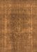 Oriental Orange Industrial Rug, urb2254org