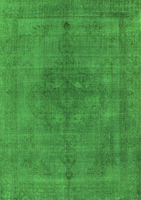 Oriental Green Industrial Rug, urb2255grn