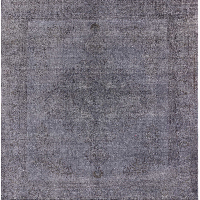 Square Machine Washable Industrial Modern Grape Purple Rug, wshurb2255