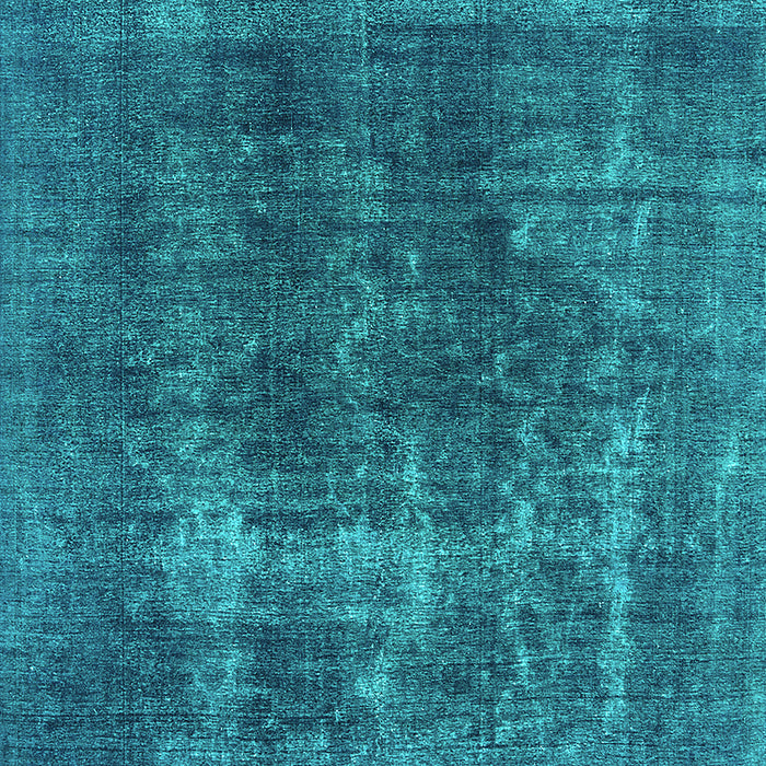Machine Washable Oriental Turquoise Industrial Area Rugs, wshurb2256turq