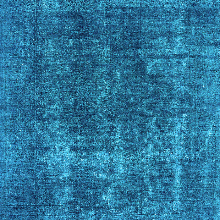 Machine Washable Oriental Light Blue Industrial Rug, wshurb2256lblu
