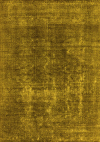 Oriental Yellow Industrial Rug, urb2256yw