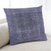 Lifestyle Image of Mid-Century Modern Urban Square Dark Slate Blue Purple Throw Pillow, 18 inch by 18 inch, pwurb2256