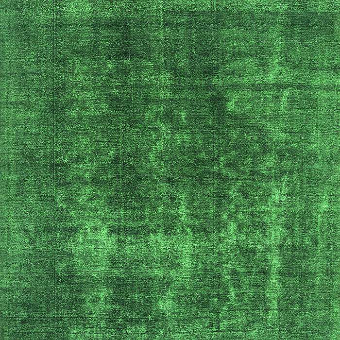 Machine Washable Oriental Green Industrial Area Rugs, wshurb2256grn