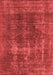 Oriental Red Industrial Area Rugs