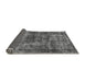 Sideview of Persian Gray Bohemian Rug, urb2257gry