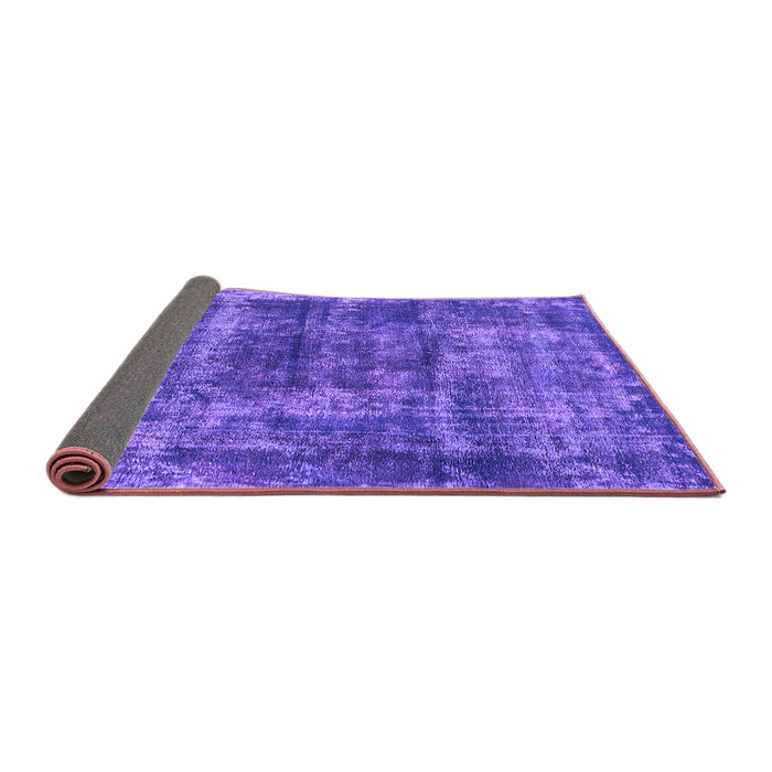 Sideview of Persian Purple Bohemian Rug, urb2257pur