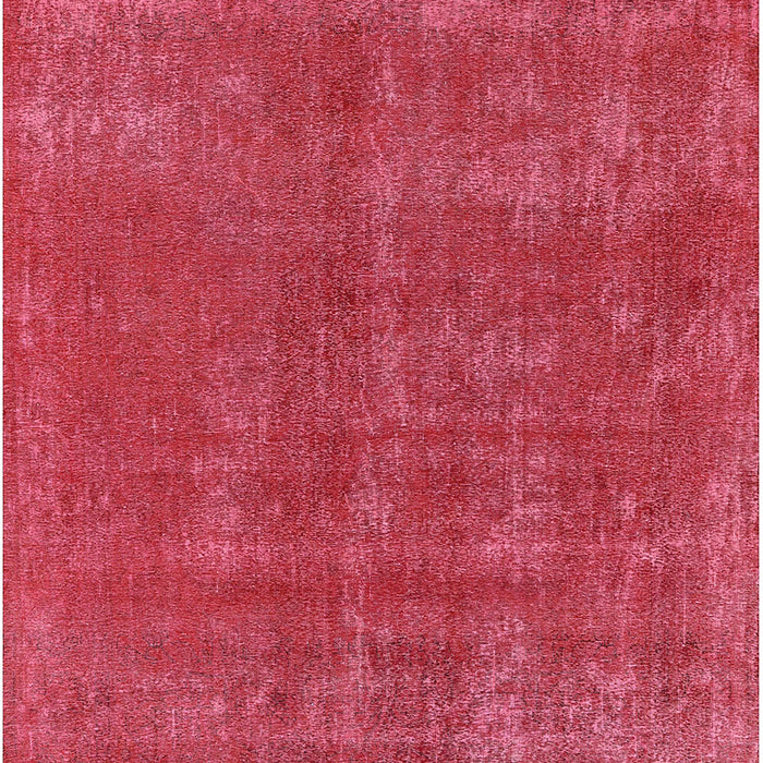 Machine Washable Industrial Modern Red Rug, wshurb2258