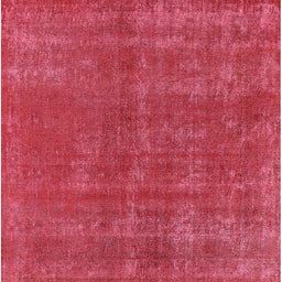 Square Machine Washable Industrial Modern Red Rug, wshurb2258