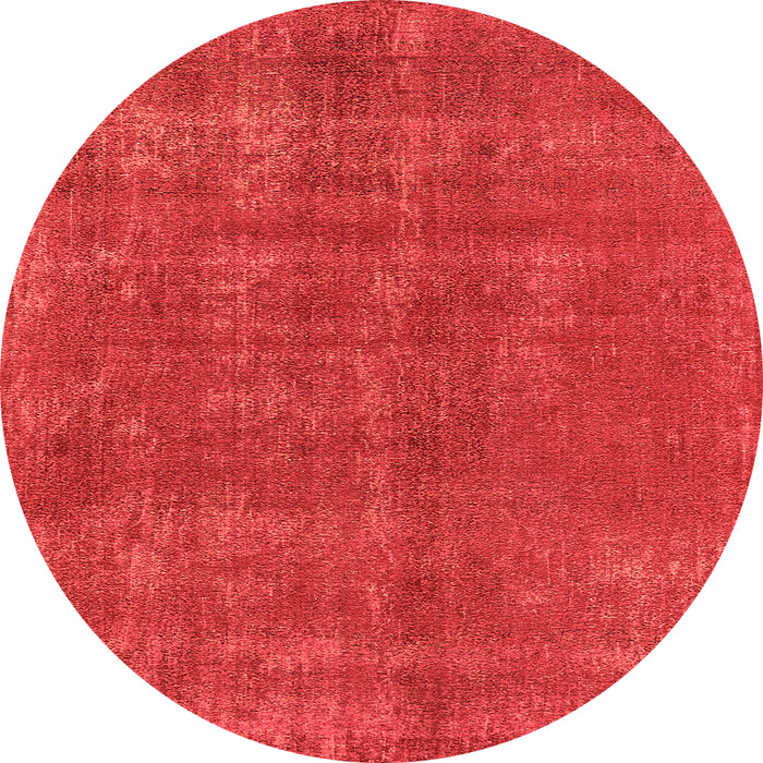 Round Oriental Orange Industrial Rug, urb2258org
