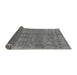 Sideview of Oriental Gray Industrial Rug, urb2258gry