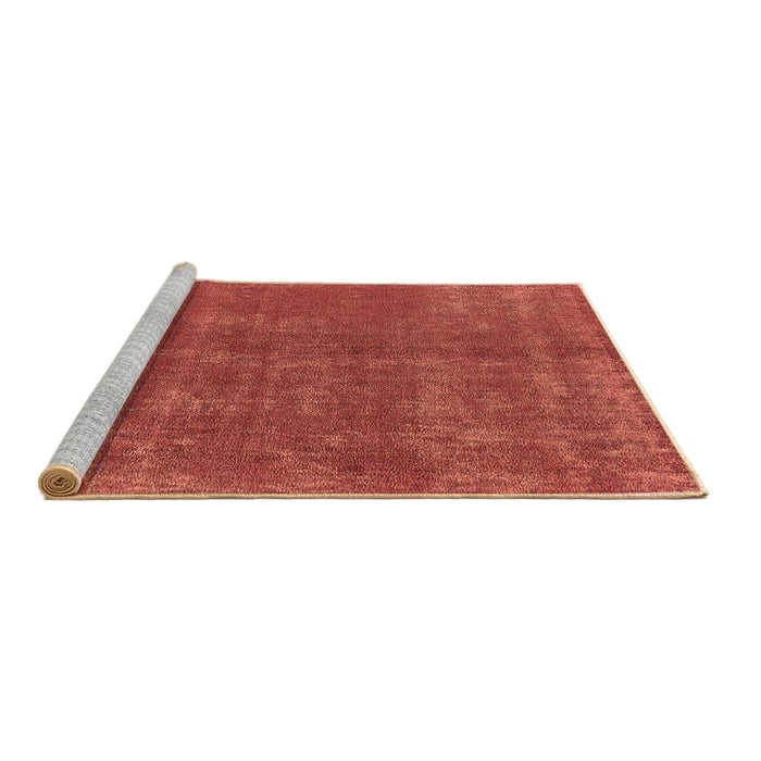 Sideview of Machine Washable Oriental Brown Industrial Rug, wshurb2258brn