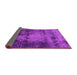 Sideview of Oriental Pink Industrial Rug, urb2259pnk