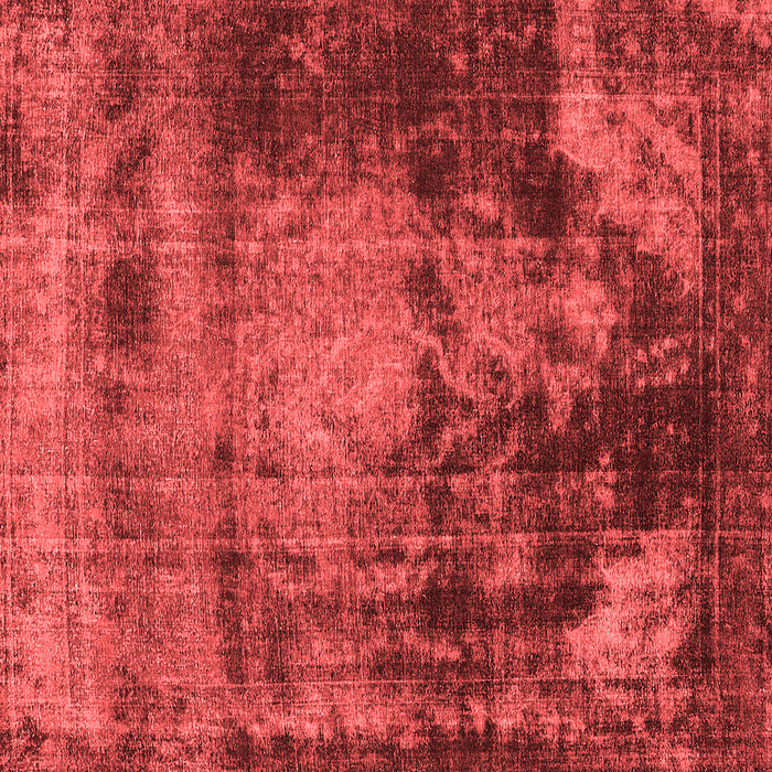 Machine Washable Oriental Red Industrial Rug, wshurb2259red