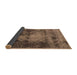 Sideview of Oriental Brown Industrial Rug, urb2259brn