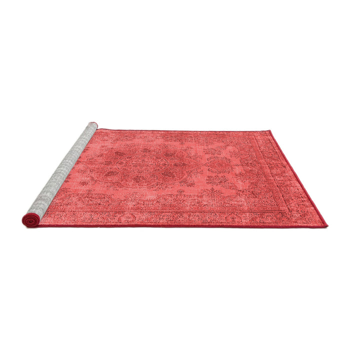 Industrial Red Washable Rugs