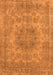 Oriental Orange Industrial Rug, urb2260org