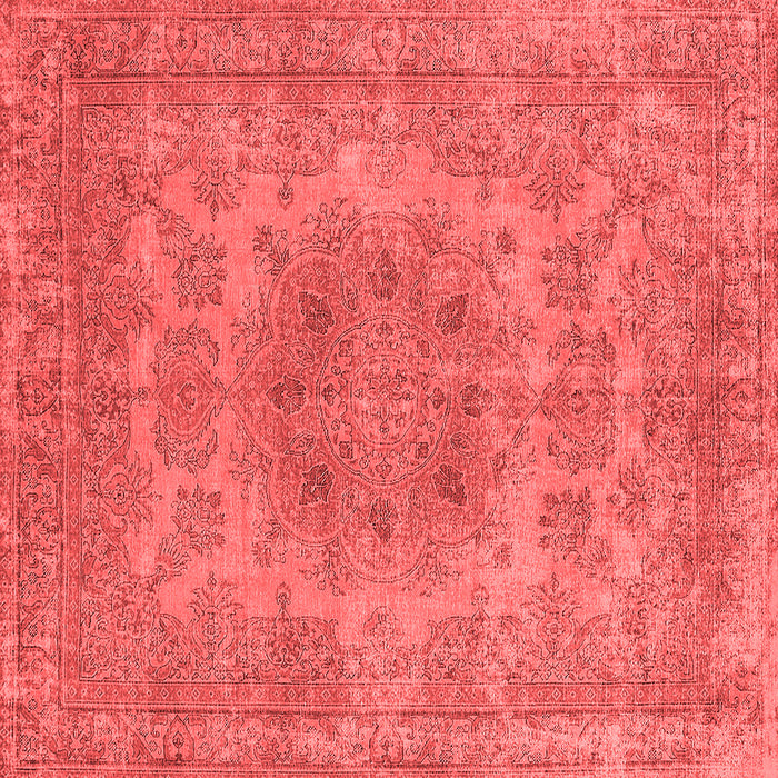 Machine Washable Oriental Red Industrial Rug, wshurb2260red