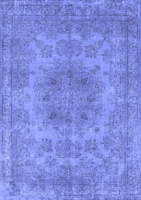 Oriental Blue Industrial Rug, urb2260blu