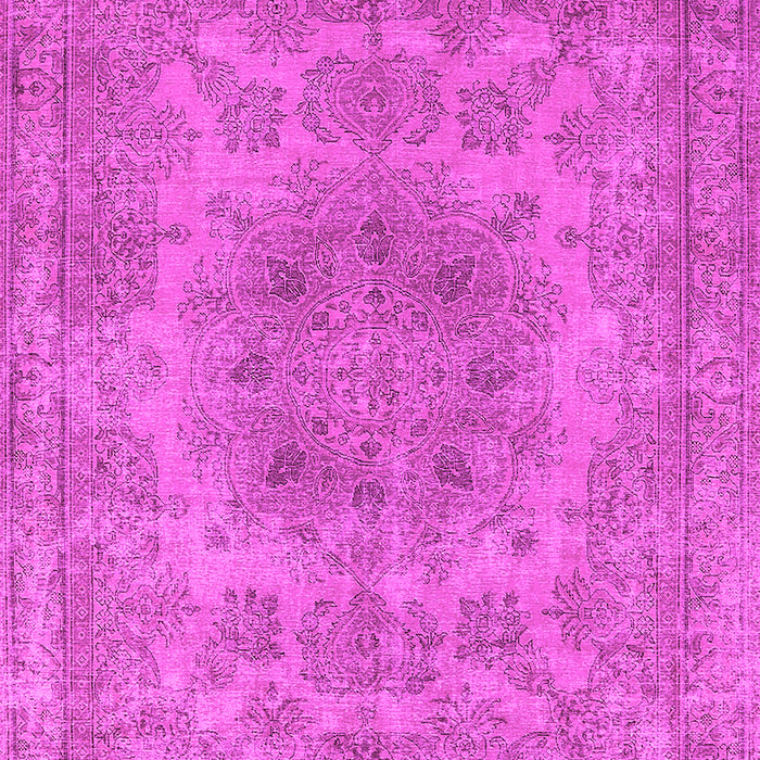 Machine Washable Oriental Pink Industrial Rug, wshurb2260pnk