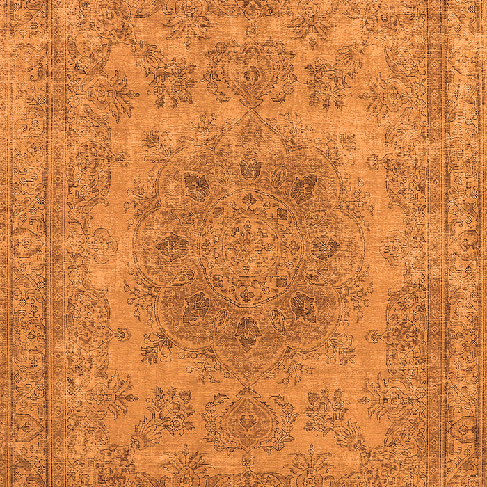 Machine Washable Oriental Orange Industrial Area Rugs, wshurb2260org