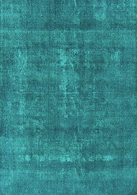 Oriental Turquoise Industrial Rug, urb2261turq