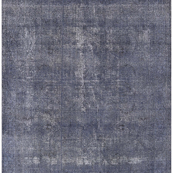 Machine Washable Industrial Modern Purple Navy Blue Rug, wshurb2261