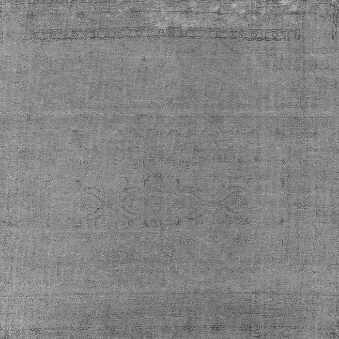 Square Oriental Gray Industrial Rug, urb2262gry