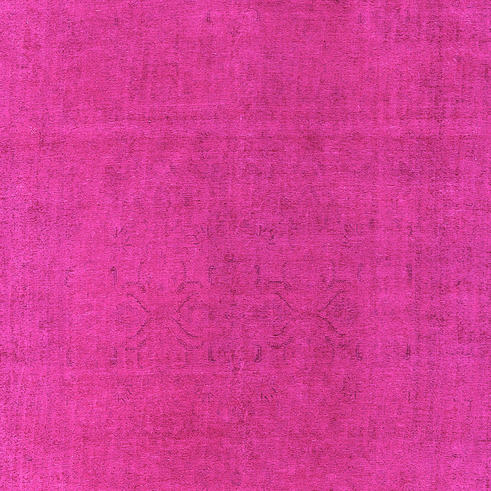 Machine Washable Oriental Pink Industrial Rug, wshurb2262pnk