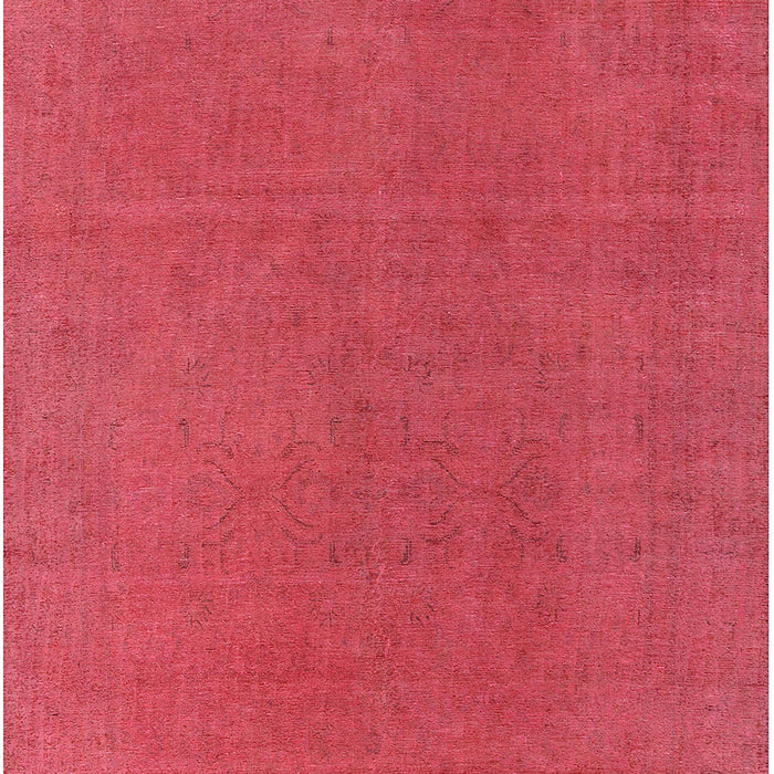 Machine Washable Industrial Modern Red Rug, wshurb2262