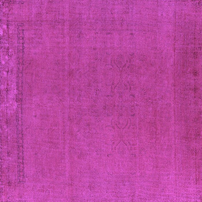 Square Oriental Purple Industrial Rug, urb2262pur