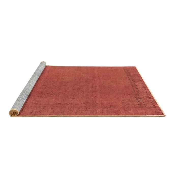 Sideview of Machine Washable Oriental Brown Industrial Rug, wshurb2262brn