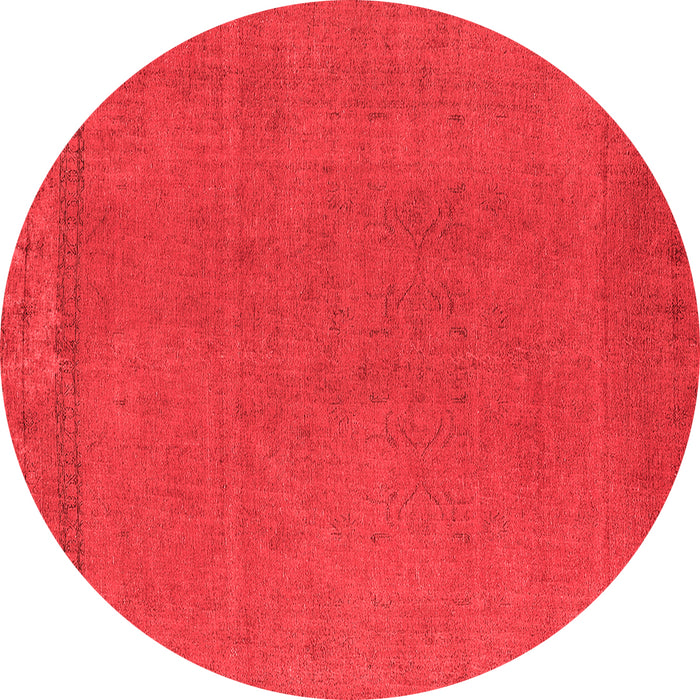 Machine Washable Oriental Red Industrial Rug, wshurb2262red