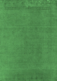 Oriental Emerald Green Industrial Rug, urb2262emgrn