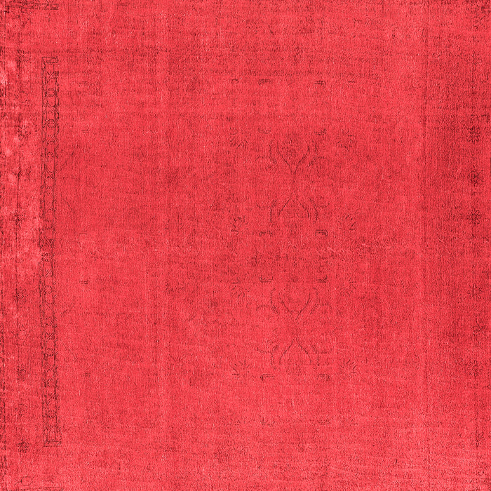 Machine Washable Oriental Red Industrial Rug, wshurb2262red