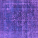 Square Persian Purple Bohemian Rug, urb2263pur